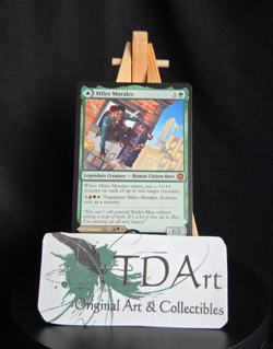 MIILES MORALES ~ NM ~ MTG Magic- 0108 SPM Marvel Spider-Man FOIL - Image 1