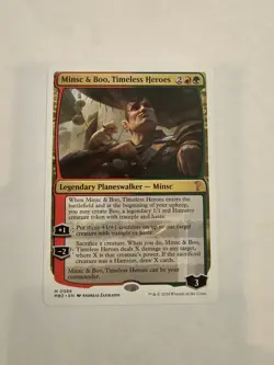 Minsc & Boo, Timeless Heroes (White Border) Mystery Booster 2 Regular - Image 1