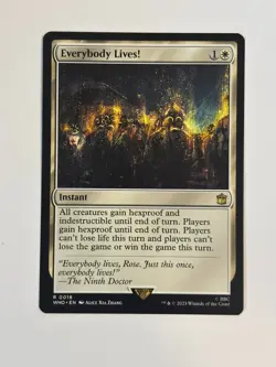 Everybody Lives! Universes Beyond: Doctor Who Magic the Gathering MTG - Image 1