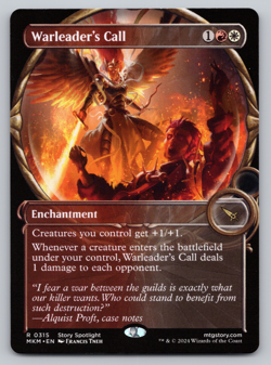Warleader's Call Showcase - Murders at Karlov Manor MTG - Image 1