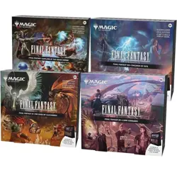 Magic The Gathering: Final Fantasy Scene Box Bundle Set of 4 **NEW IN HAND** - Image 1