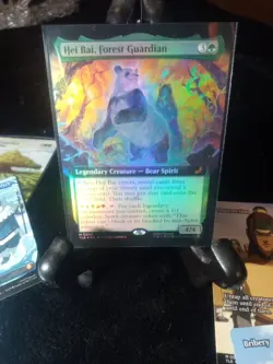 Hei Bai, Forest Guardian Extended Art Foil MTG TLE 205 - Image 1