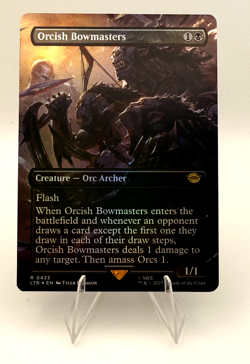 Orcish Bowmasters (Borderless) Universes Beyond: LotR NM/Mint - Image 1