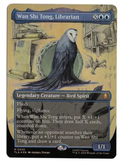 Wan Shi Tong, Librarian (Borderless) Foil Avatar: The Last Airbender Foil Magic - Image 1