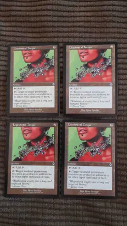 Magic: the Gathering / MtG Retro Liquimetal Torque x4 Modern Horizons 2 - Image 1