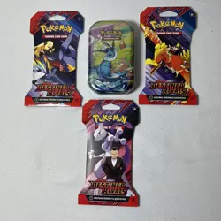 Pokemon TCG Lot - 1X Prismatic Evolutions Mini Tin & 3X DR Single Booster Packs - Image 4