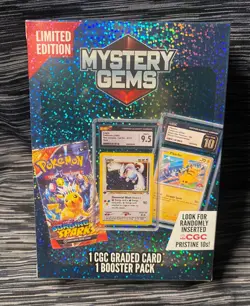 2025 MYSTERY GEMS - POKEMON (LIMITED EDITION) - FACTORY SEALED (NEW) QTY! - Image 1