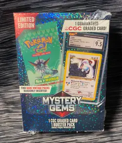 2025 MYSTERY GEMS - POKEMON (LIMITED EDITION) - FACTORY SEALED (NEW) QTY! - Image 2