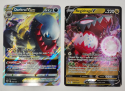 8 Pokemon TCG Various SWSH Jumbo Black Star Promo English 7.5" by 5.5" Size - Image 2