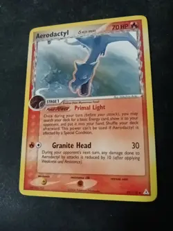 Pokemon TCG Aerodactyl EX Holon Phantoms 35 Regular Uncommon - Image 1