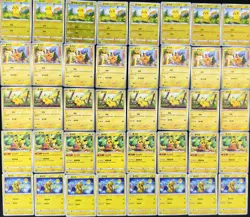 40 Lot Pikachu with 5 different Pikachu designs Pokemon TCG S.Chinese -NE40 - Image 1