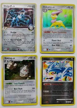 Mid Era (2009) Platinum Base Set Lot Of 107 Pokemon Cards In Played Condition - Image 2