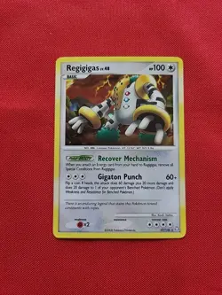 Pokemon: Regigigas #37/146 Diamond and Pearl Legends Awakened Holo - LP - I11 - Image 1