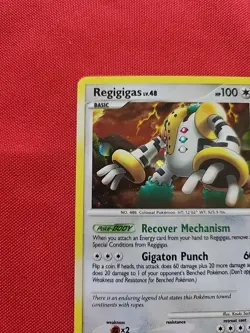 Pokemon: Regigigas #37/146 Diamond and Pearl Legends Awakened Holo - LP - I11 - Image 4