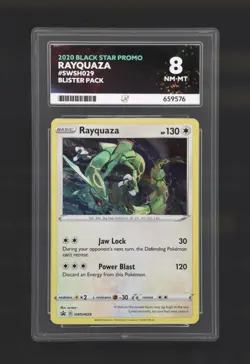 Pokemon TCG Rayquaza Swsh029 Black Star Promo Ace 8 - Image 1