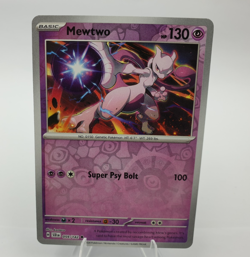 Mewtwo 059/142 Rare Reverse Holo Foil Stellar Crown Pokemon - Image 2