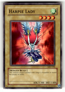 Harpie Lady Sisters MRD-009 Unlimited Super Rare Metal Raiders LP - Image 1