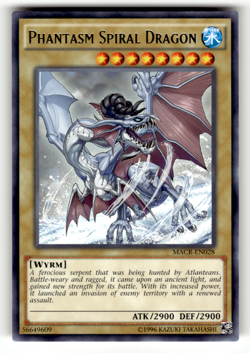 Phantasm Spiral Dragon MACR-EN028 Unlimited Rare Maximum Crisis LP - Image 1
