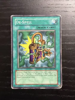 De-Spell - SDY-029 Starter Deck Yugi Yu-Gi-Oh Heavily Played - Image 1