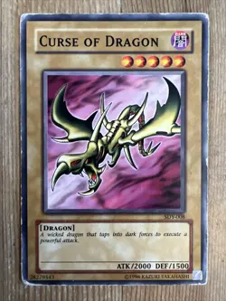 Yugioh TCG - Curse of Dragon - SDY-008 - HP - Unlimited Edition - Vintage Common - Image 1