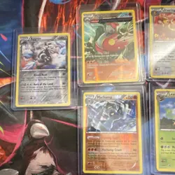 Pokemon TCG Aggron Medicham Ursaring Machamp Leafeon Holo Regular Cards Lot 5 - Image 2