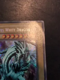 Yu-Gi-Oh! SECRET RARE CARD BLUE-EYES WHITE DRAGON BPT-003 MP - Image 4