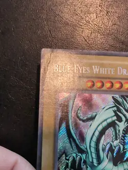 Yu-Gi-Oh! SECRET RARE CARD BLUE-EYES WHITE DRAGON BPT-003 MP - Image 5