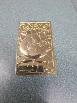 Jigglypuff Pokemon 23k Gold Nintendo Card 1999 Collector's Trading Card - 3661 - Image 1
