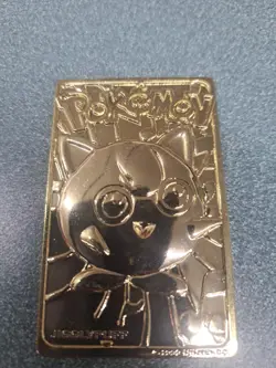 Jigglypuff Pokemon 23k Gold Nintendo Card 1999 Collector's Trading Card - 3661 - Image 3
