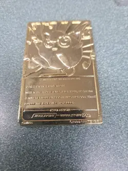 Jigglypuff Pokemon 23k Gold Nintendo Card 1999 Collector's Trading Card - 3661 - Image 4