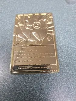 Jigglypuff Pokemon 23k Gold Nintendo Card 1999 Collector's Trading Card - 3661 - Image 5