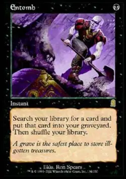 MTG English Entomb Light Play Normal Odyssey - Image 1