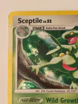 Sceptile 8/106 Holo Rare Pokemon Card Great Encounters LP - Image 2