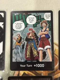 One Piece Don!! Lot x12 Cards Boa Shatter Blackbeard Luffy English All Foil - NM - Image 3