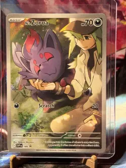 Pokemon TCG Journey Together N's Zorua #189 Holo Promo Card - Image 1