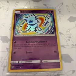 Shining Mew Holo Rare Card Shining Legends 40/73 Near Mint Condition - Image 2