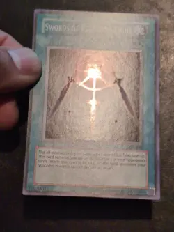 Yu-Gi-Oh! SUPER RARE HOLO CARD SWORDS OF REVEALING LIGHT LOB-101 NM/VLP - Image 2