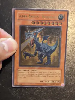 Yu-Gi-Oh! ULTIMATE RARE HOLO CARD SUPER-ANCIENT DINOBEAST LODT-EN088 LP - Image 3