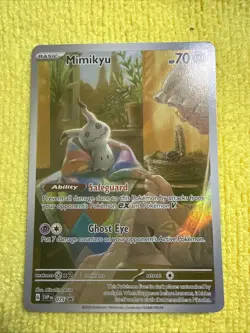 Mimikyu SVP 075 Full Art Holo Black Star Promo Pokemon Card - Image 2