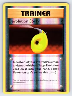 Devolution Spray 76/108 2016 XY Evolutions Pokemon Card TCG Reverse Holo Nm/Vlp - Image 1