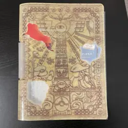 VINTAGE 2000 Pokemon Japanese Neo Genesis Series 2 Binder NO CARDS - Image 1