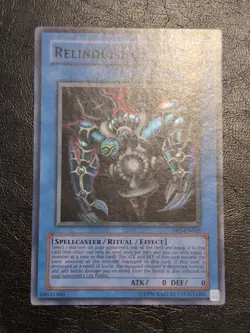Yu-Gi-Oh! SUPER RARE CARD RELINQUISHED DB1-EN015 VLP - Image 1