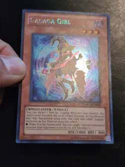 Yu-Gi-Oh! TCG SECRET RARE HOLO CARD GAGAGA GIRL ORCS-EN003 NM - Image 2