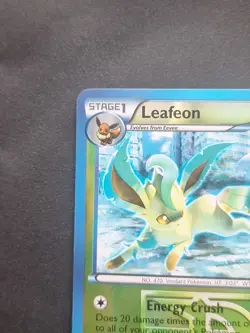 Pokemon Leafeon Team Plasma Plasma Freeze Reverse Holo Card 11/116 NM+ Condition - Image 2