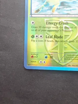 Pokemon Leafeon Team Plasma Plasma Freeze Reverse Holo Card 11/116 NM+ Condition - Image 3
