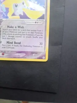 Pokemon TCG Jirachi Holo Rare Card 8/101 EX Hidden Legends - Image 4