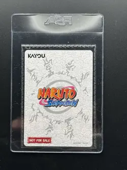 PSA Magazine X Kayou Exclusive Naruto Uzumaki SEALED Promo Card December 2025 - Image 2