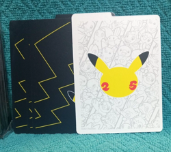 Celebrations 25th Anniversary ETB Card Sleeves (sealed) and Dividers Pokemon TCG - Image 2