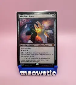 The Soul Stone - Marvel's Spider-Man x Magic The Gathering - FOIL Card MTG 0066 - Image 1