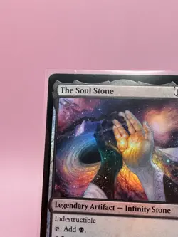 The Soul Stone - Marvel's Spider-Man x Magic The Gathering - FOIL Card MTG 0066 - Image 2